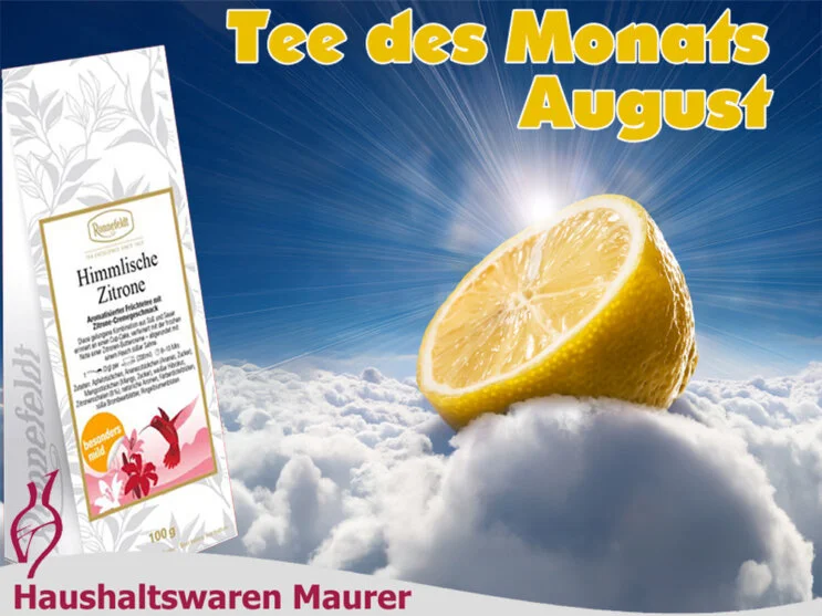 Abbildung Tee des Monats August: Himmlische Zitrone