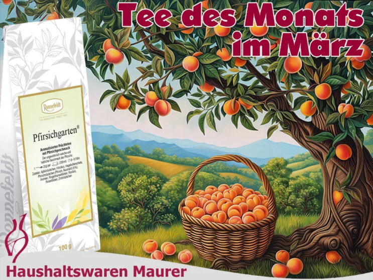 Abbildung Tee des Monats März: Pfirsichgarten