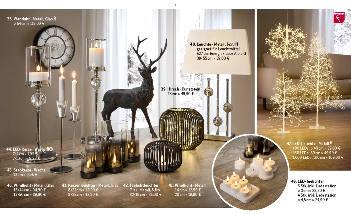 Abbildung Weihnachtsprospekt Seite 4 - Haushaltswaren Maurer