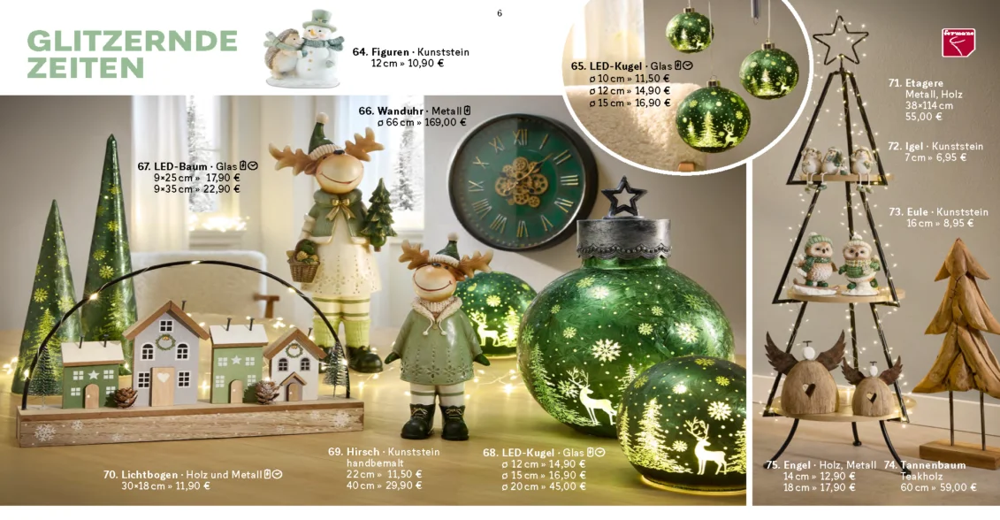 Abbildung Weihnachtsprospekt Seite 6 - Haushaltswaren Maurer