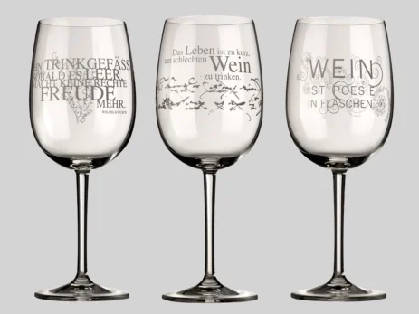 Abbildung Hochwertige Gläser bei Haushaltswaren Maurer